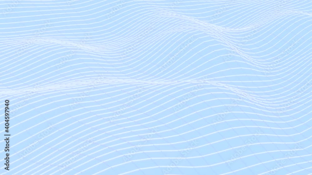 Aufkleber infinite loop simple background animation with line make wave