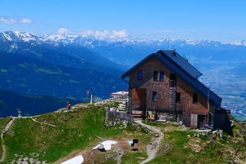 Fototapeta na wymiar Kellerjochhütte Zillertal