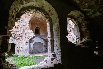Abandoned Military Tarakaniv Fort basements (other names - Dubno Fort, New Dubna Fortress) - a...
