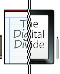Concept: the digital divide.