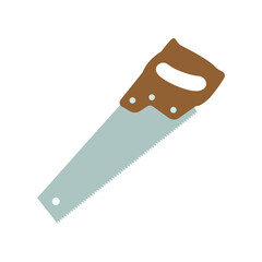 Carpentry Hand Saw Vector