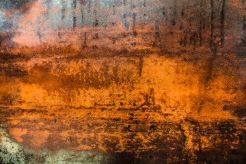 Old Rusty Metal Surface Texture Background