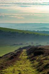 Fototapeta na wymiar A Rural Sussex View