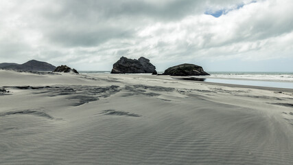 Wharariki Beach on New Zealand's South Island