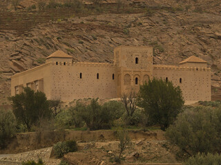 Mezquita de Tin Mal (Tinmel) s.XII.Ifouriren.Carretera del Tizi-n-Test. Cordillera del Atlas.Marruecos.