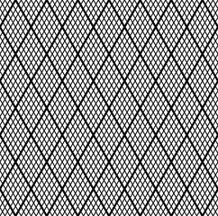 Seamless geometric diamonds grid lattice pattern.