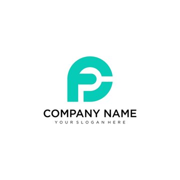 FC letter logo design. Creative minimal monochrome monogram symbol. Universal elegant vector sign design. Premium business logo type. Graphic alphabet symbol for company business identity