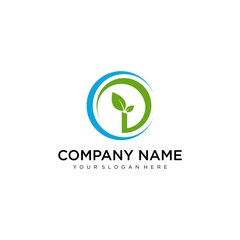 vector logo organic