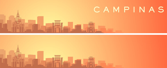 Campinas Beautiful Skyline Scenery Banner