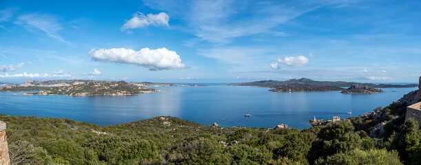 A view of La Maddalena island