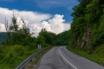road in the mountains