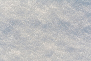 White blue snow texture. Snowy abstraction background