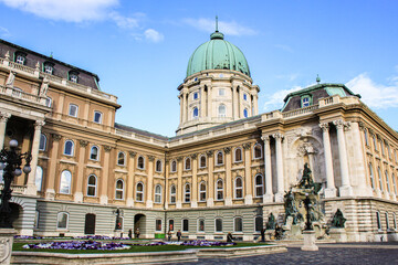 Fototapeta na wymiar Castelo de Buda em Budapeste, Hungria