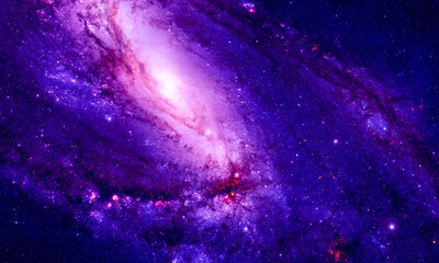 Galactic Rip - Elements of this Image Furnished by NASA