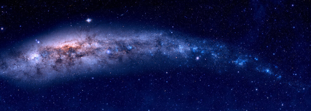 Ice Starstreak - Elements of this Image Furnished by NASA