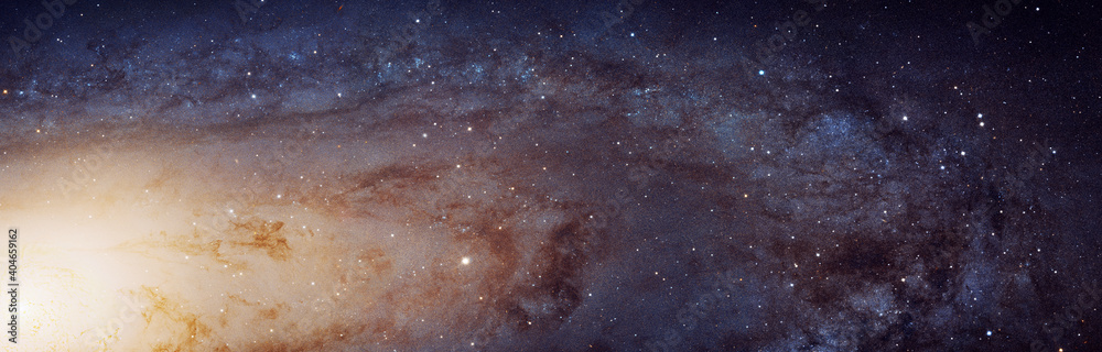 Wall mural native starfield - elements of this image furnished by nasa