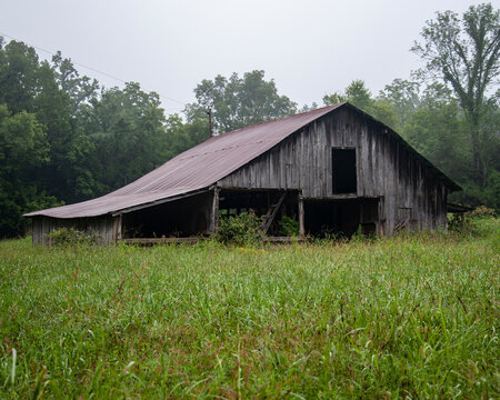 Old Barn on a farm in Arkansas