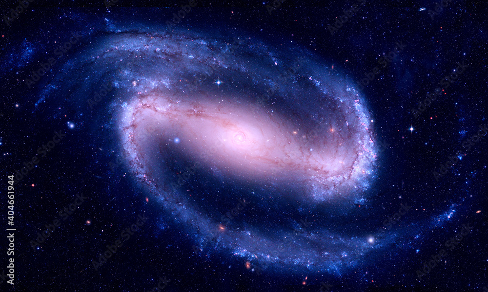 Wall mural eggyolk galaxy - elements of this image furnished by nasa