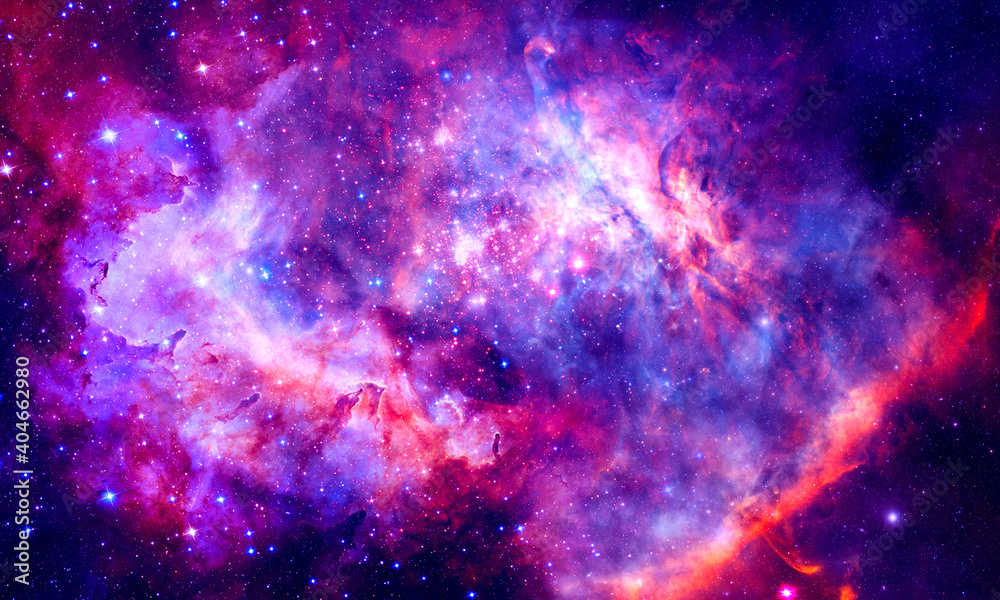 Wall mural princess nebula - elements of this image furnished by nasa