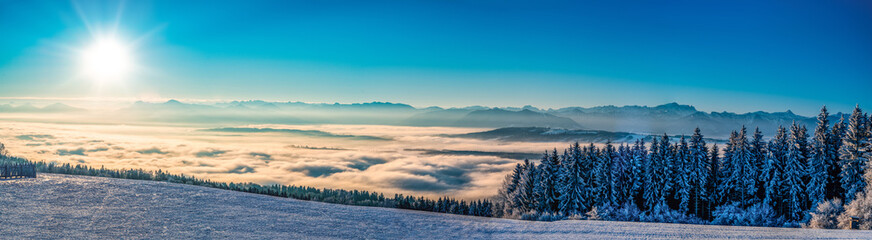 Wolkenmeer am Hohenpeissenberg