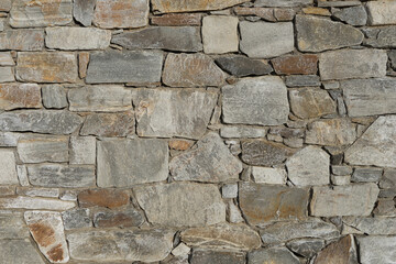 Background of old natural stone wall