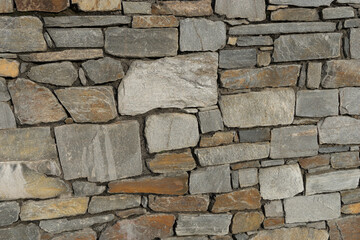 Background of old natural stone wall