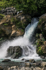 Obraz premium 鮎壺の滝