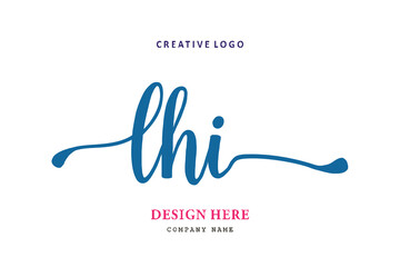 LHI lettering logo is simple, easy to understand and authoritative