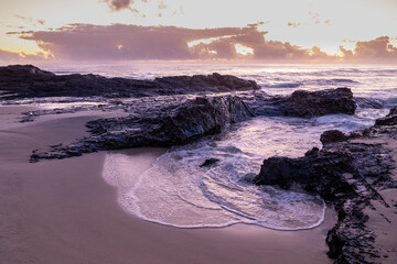 Sunrise Currumbin beach
