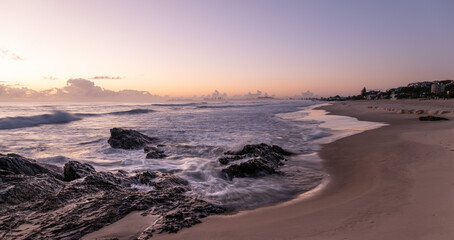 Panorama, Sunrise Currumbin beach