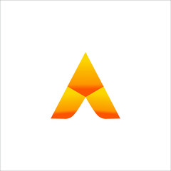 logo arrow, icon ,templet, A, icon, templet ,vector