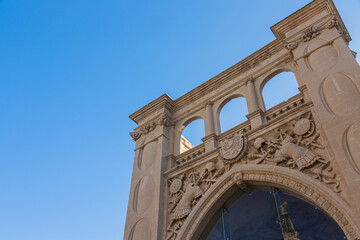 Fototapeta na wymiar イタリア　レッチェのサンマルコの旧教会　Ex Chiesa di San Marco