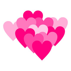 heart of pink hearts, heart of hearts, valentine graphics resources