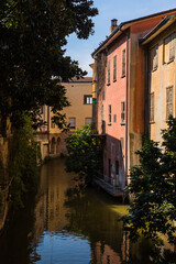 Obraz na płótnie Canvas イタリア　マントヴァの水路 