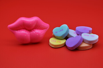 Valentines Candy and Kisses