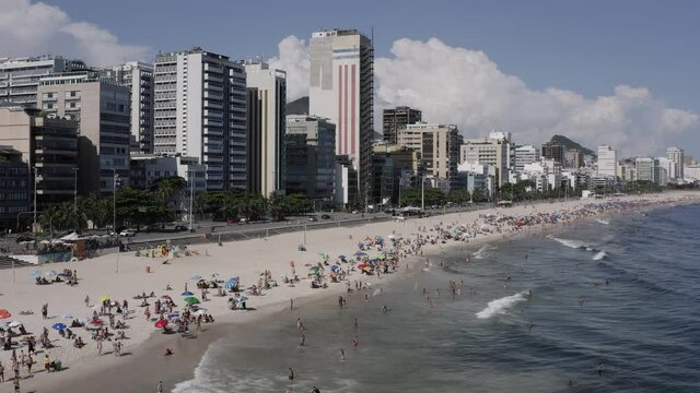 Leblon Beach, Rio de Janeiro. Brazil, South America.