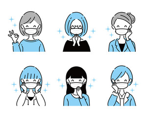 マスク　女性　喜ぶ　OK　複数