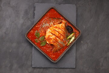  White pomfret masala curry