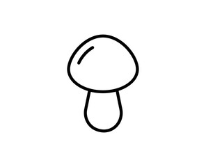 Mushroom line icon