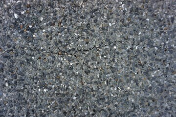 The shadow of the old gray cement wall surface 