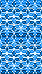 Flower of life seamless pattern of sacred geometry - 404722539