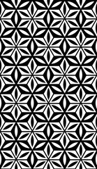 Flower of life seamless pattern of sacred geometry - 404723342