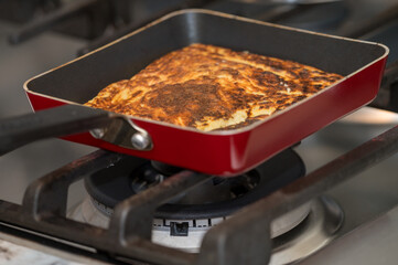 cooking oatmeal cake