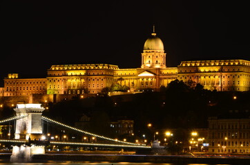 Fototapeta na wymiar Delightful night Budapest