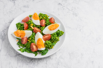 菜の花のサラダ