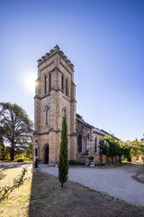 Fototapeta na wymiar Church in Ford Street, Beechworth, Victoria, Australia