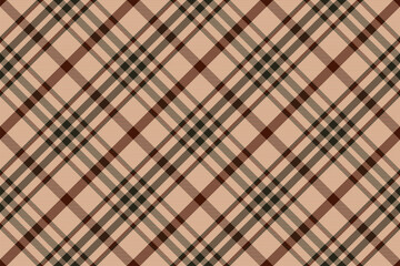 Plaid pattern seamless. Check fabric texture. Stripe square background. Vector textile design.