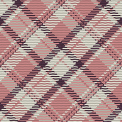 Seamless pattern of scottish tartan plaid. Repeatable background with check fabric texture. Vector backdrop striped textile print.