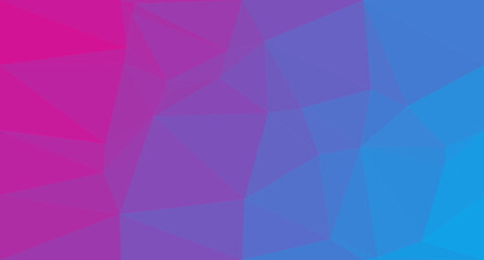 Abstract polygonal illustration. Vector geometric background. Abstract low poly background design. low poly crystal rainbow gradient. Abstract background