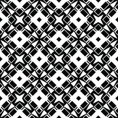 Black and white texture. Abstract seamless geometric pattern.
